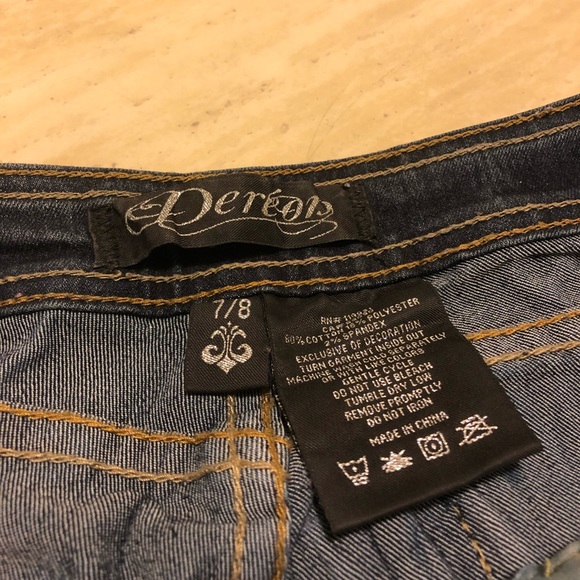 New Dereon Wings of Angles Jeans Size 27/28 - Picture 7 of 7